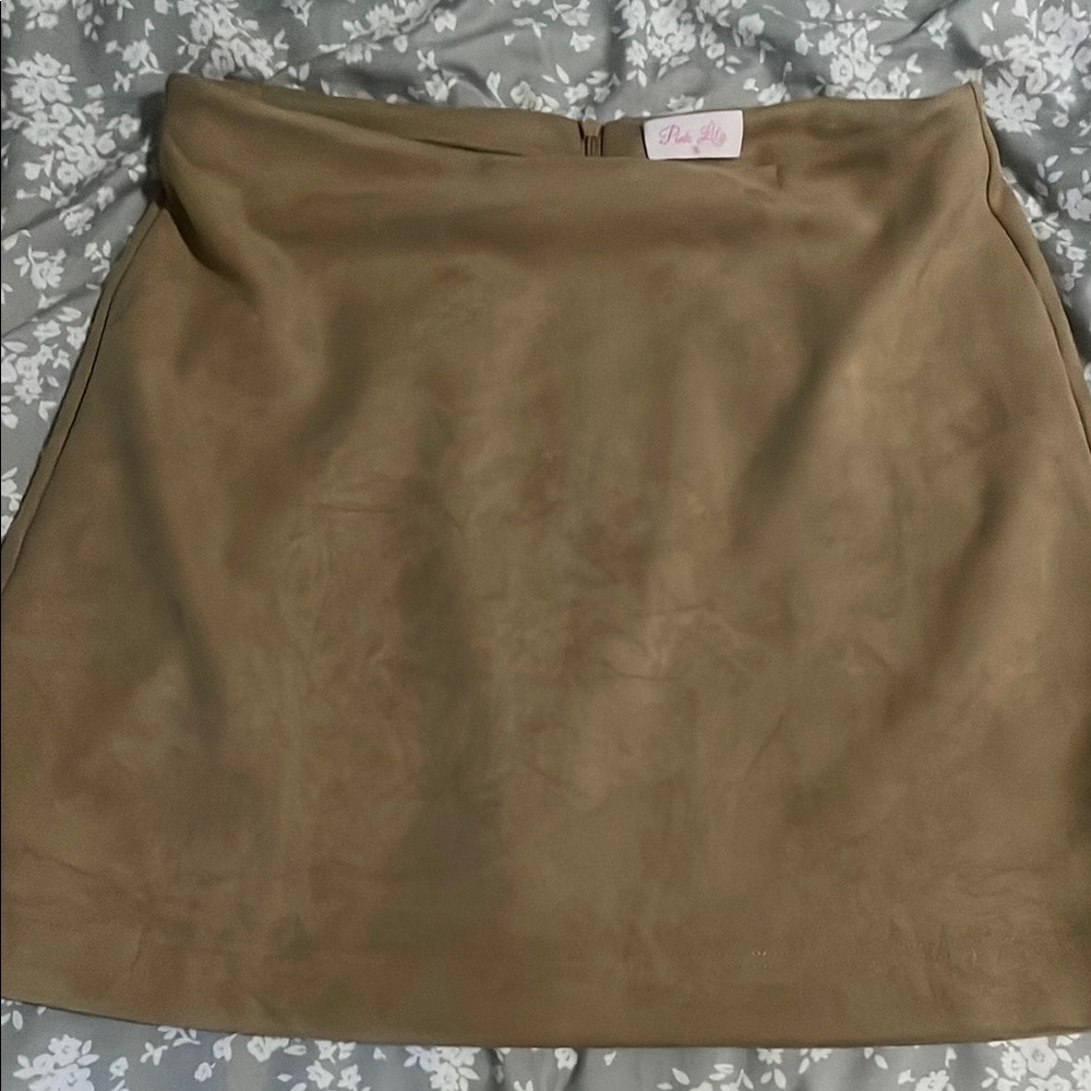 Tan Skirt
